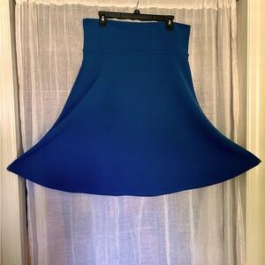 LuLaRoe XL Blue Azure Skirt